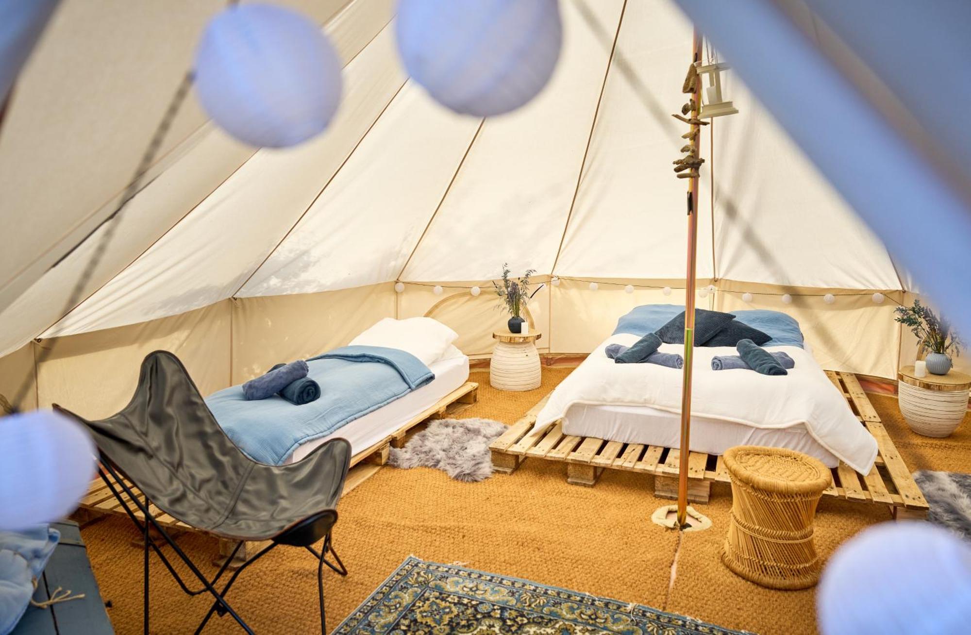 Hesselgaard Glamping Hotel Dalby Exterior photo
