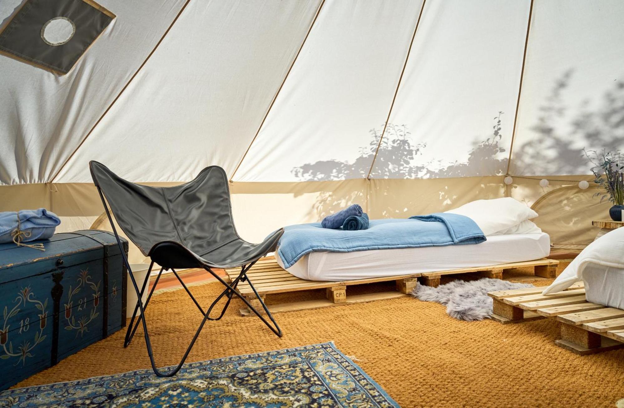 Hesselgaard Glamping Hotel Dalby Exterior photo